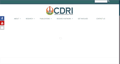 Desktop Screenshot of cdri.org.kh